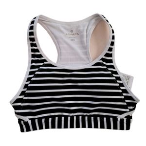 Athleta Striped Sports Bra